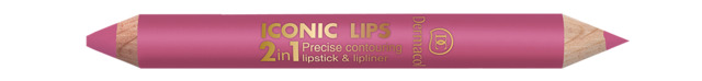 E-shop Dermacol - Ceruzka a rúž 2 v 1 - Iconic lips rúž a kontúrovacia ceruzka č.06